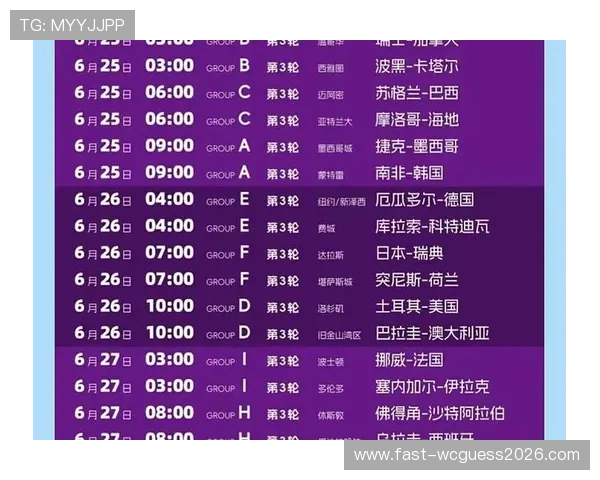 2026年世界杯预选赛赛程安排及最新比赛结果一览表全面解析 2026年世界杯预选赛赛程安排及最新比赛结果一览表全面解析